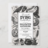  Halloween Party Kostuumfeest Kaart (Voorkant)