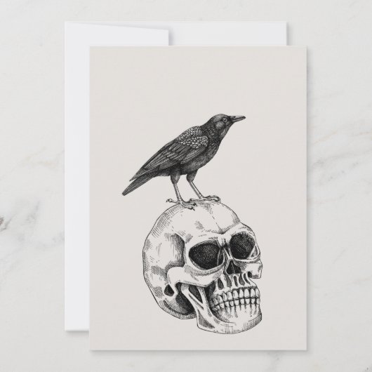  Halloween Party Kostuumfeest Kaart (Achterkant)