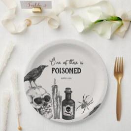  Halloween Party Kostuumfeest Papieren Bordje