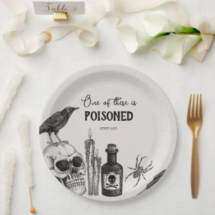  Halloween Party Kostuumfeest Papieren Bordje