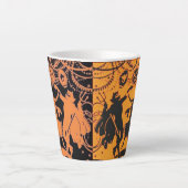 Halloween Party Latte Mok (Voorkant)