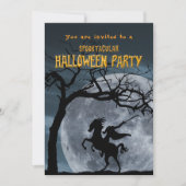 Halloween Party legendarische Headless Horseman Kaart (Voorkant)