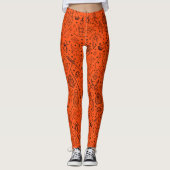 Halloween Party Leggings (Voorkant)