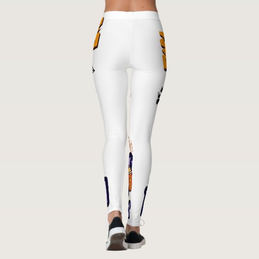 Halloween Party Leggings (Achterkant)