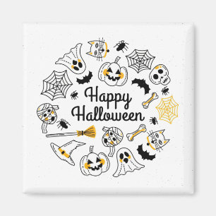 Halloween party Magnets Magneet