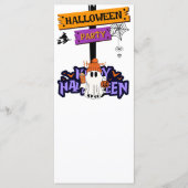 Halloween Party Menu (Voorkant)