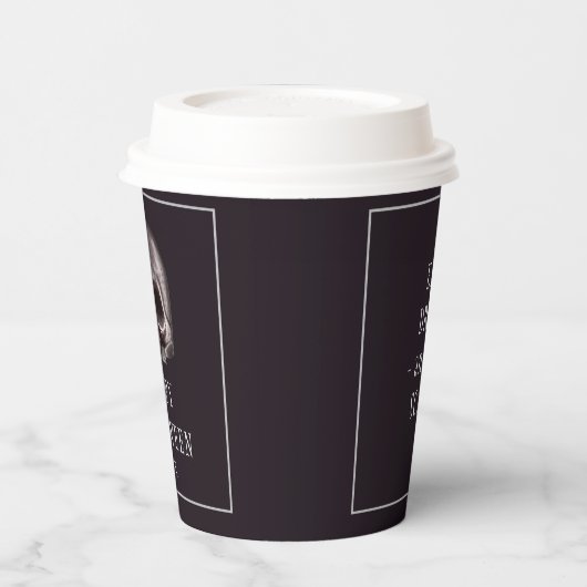 Halloween Party Metal Skull Papieren Bekers (Links)