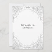 Halloween Party Monster Mash Kaart (Achterkant)