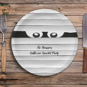 Halloween Party Mummy Spooky Custom Papieren Bordje