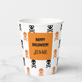 Halloween Party Naam toevoegen Kids Verjaardag Papieren Bekers
