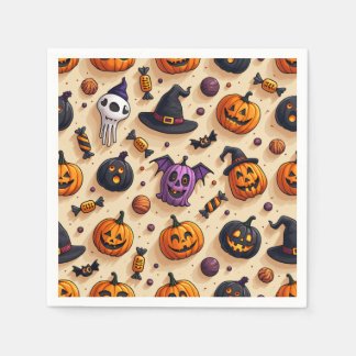 Halloween Party Napkins Servet