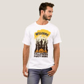 Halloween Party Night T-shirt (Voorkant volledig)