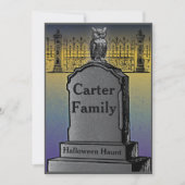 Halloween Party nodigt uit Kaart (Voorkant)