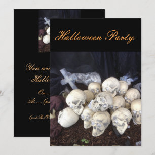 Halloween Party nodigt uit Kaart