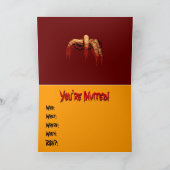 Halloween Party nodigt Zombie Horror Cards uit (Binnen)