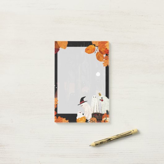 Halloween Party Notitieblok Post-it® Notes (Op bureau)