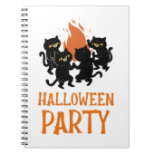 Halloween Party                Notitieboek (Voorkant)