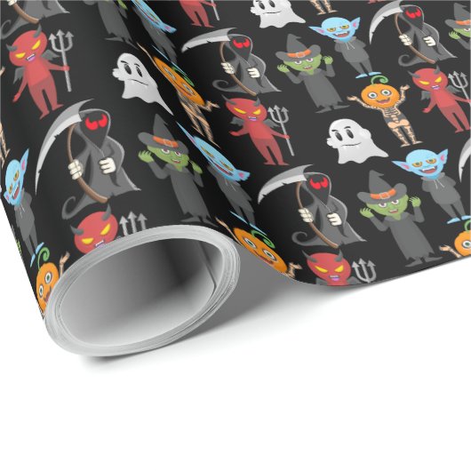 Halloween Party-opvulpapier Cadeaupapier (Rol Hoek)