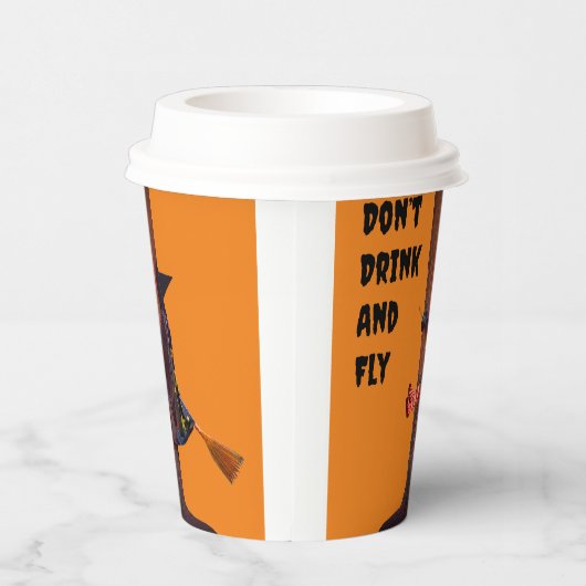 Halloween Party Paper Cup Papieren Bekers (Rechts)
