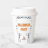 Halloween Party Papieren beker (Achterkant)
