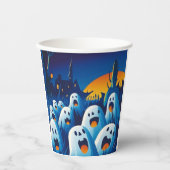 Halloween party papieren bekers (Voorkant)