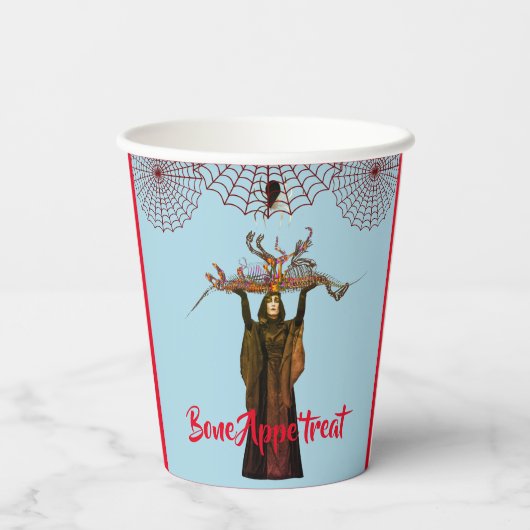 Halloween Party Papieren Bekers (Achterkant)