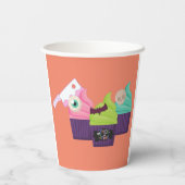 Halloween Party Papieren Bekers (Achterkant)