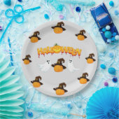 Halloween party papieren bordje (Feest)