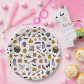 Halloween Party Papieren Bordje (Feest)