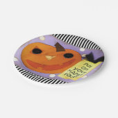 Halloween party papieren bordje (Gekanteld)