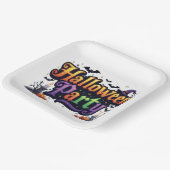 Halloween Party Papieren Bordje (Gebogen)