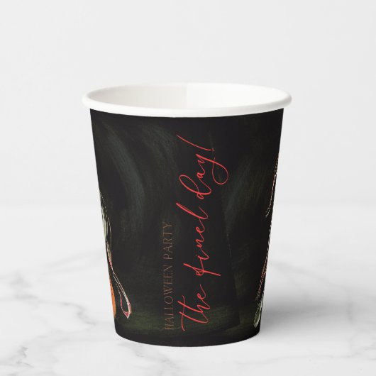 Halloween Party Pappbecher mit Pferdemotiv Papieren Bekers (Links)