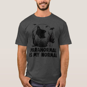 Halloween Party Paranormal is mijn normale spoky h T-shirt