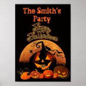 Halloween Party (pas het aan!) Poster (Voorkant)