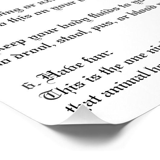 Halloween Party Perfect Poster (Hoek)