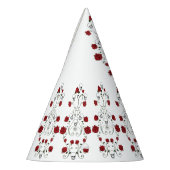 Halloween Party Petten - Skull Petten Feesthoedjes (Links)