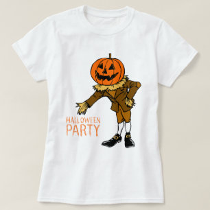 Halloween Party Pompoen Guy Clip Art, Halloween T-shirt