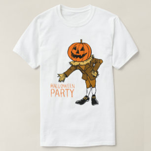 Halloween Party Pompoen Guy Clip Art, Halloween T-shirt