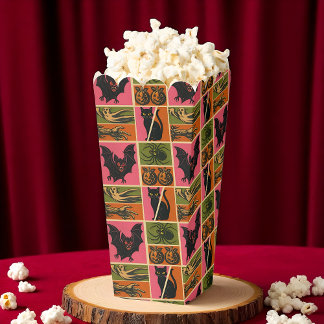 Halloween Party Popcorn Bedankdoosjes