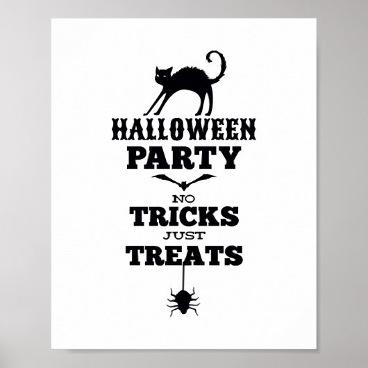 Halloween Party Poster (Voorkant)