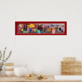 Halloween Party Poster (Keuken)