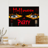 Halloween Party Poster (Keuken)