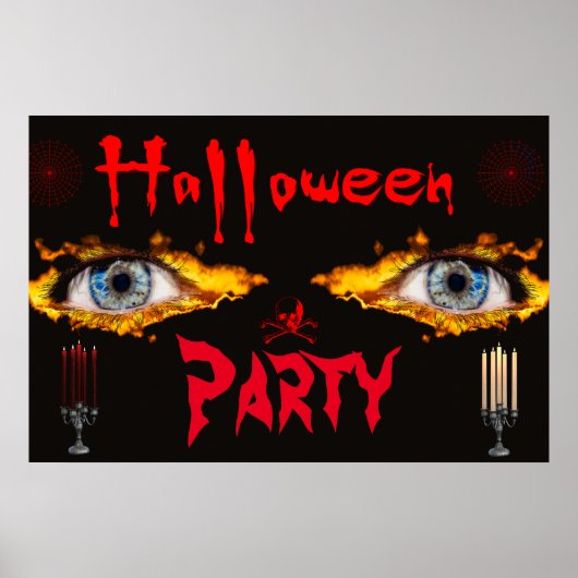 Halloween Party Poster (Voorkant)