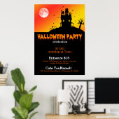 Halloween Party Poster (Thuiskantoor)