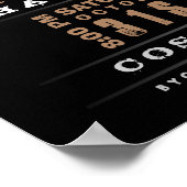 Halloween Party Poster 16 x 20 Ghoulish Bash (Hoek)