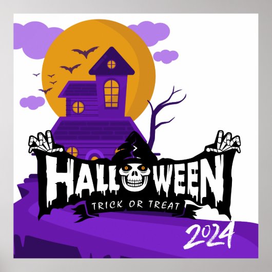 Halloween Party Posters 2024 (Voorkant)