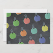 Halloween Party Potions Poison Bottle Skull Botten Kaart (Achterkant)