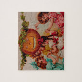 Halloween Party Pumpkin  Art Legpuzzel (Verticaal)