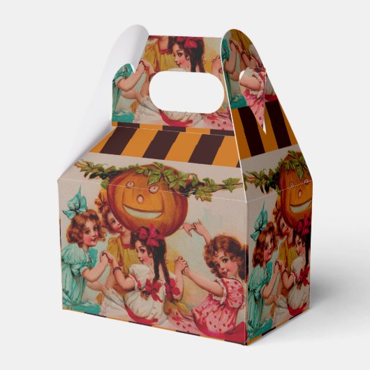 Halloween Party Pumpkin  Bedankdoosjes (Voorkant Zijde)