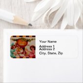 Halloween Party Pumpkin  Etiket (Insitu)